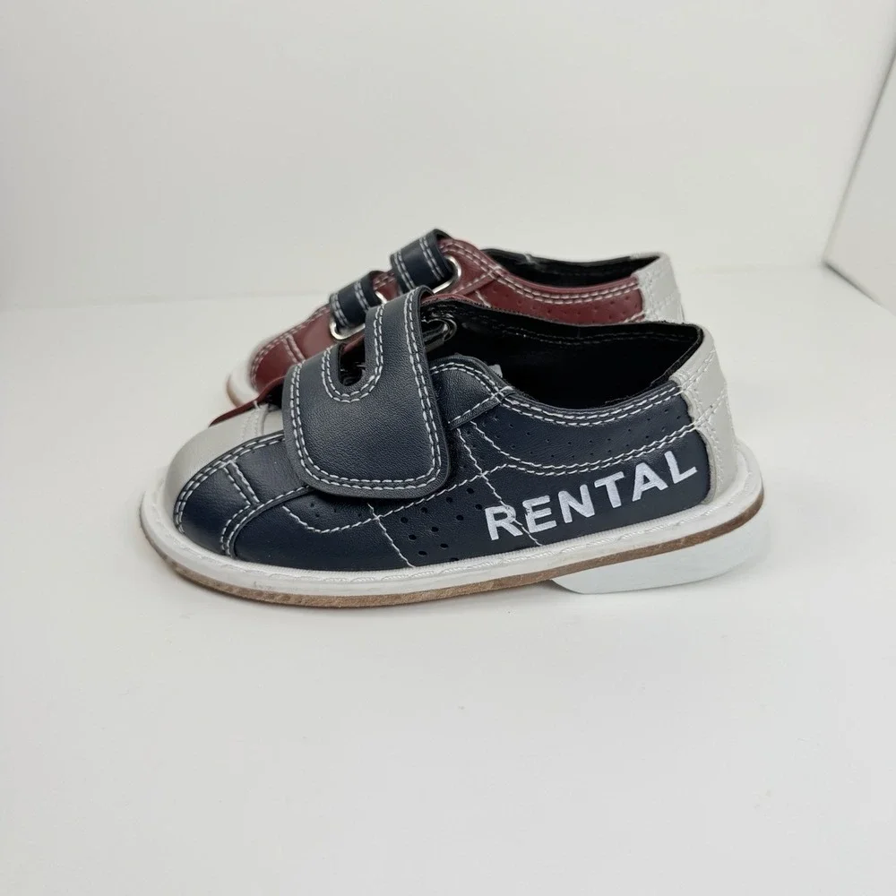 Classic Products Youth Toddler Bowling Shoes Size 9 Hook & Loop Leather - Picture 1 of 9